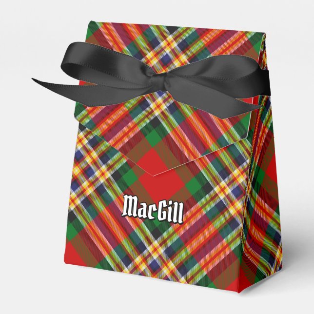 Klan MacGill Tartan-favoritruta Presentaskar (Framsidan Sidan)