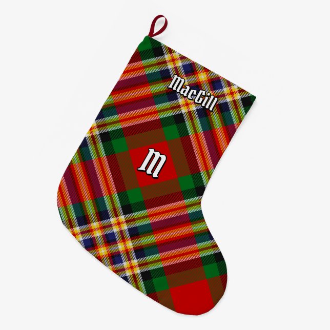 Klan MacGill Tartan-julklapp Stor Julstrumpa (Framsidan (Hängande))