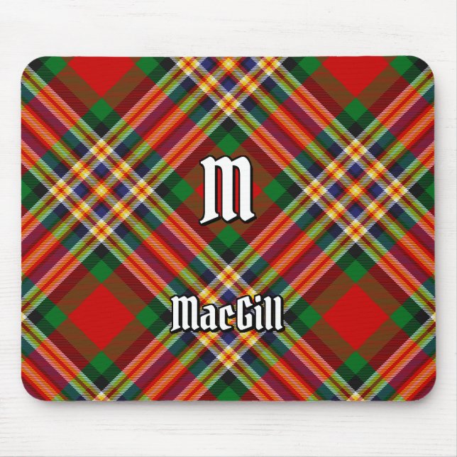 Klan MacGill Tartan Mouse Pad Musmatta (Framsidan)