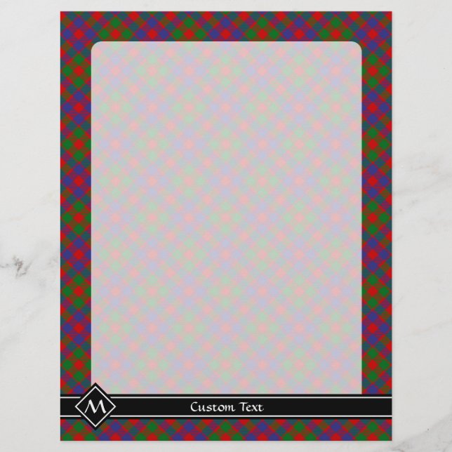 Klan MacGowan Tartan Reklamblad (Framsidan)