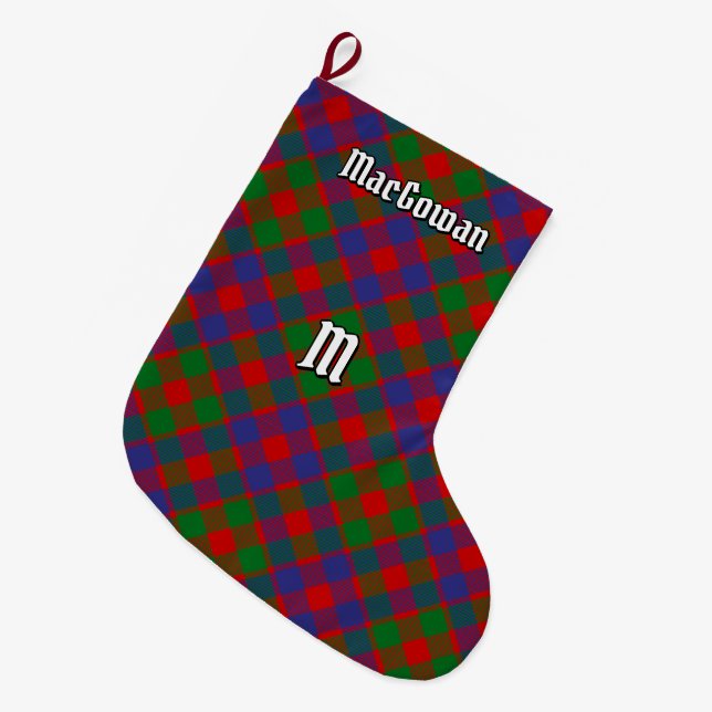 Klan MacGowan Tartan Stor Julstrumpa (Framsidan (Hängande))