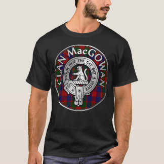Klan MacGowan Vapensköld Tartan 1 T Shirt