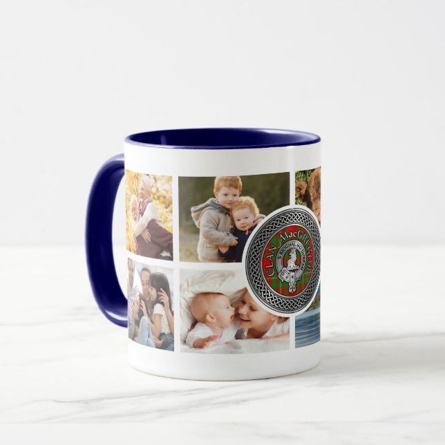 Klan MacGregor Personlig Family Mugg (Framsida vänster)