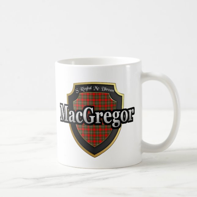 Klan MacGregor Scottish Dynasty Tartan Mugg Kopp (Höger)
