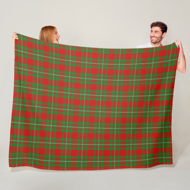 Klan MacGregor Tartan Fleecefilt (På plats)