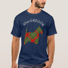 Klan MacGregor Tartan & Scottie T-Shirt