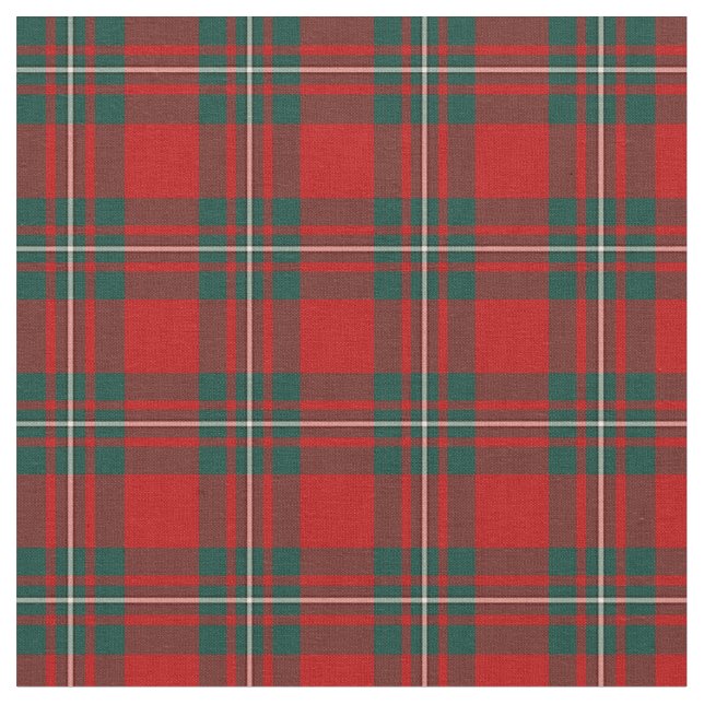 Klan MacGregor Tartan Tyg (Närbild)