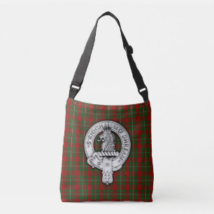 Klan MacGregor Vapensköld & Tartan Axelväska