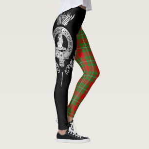 Klan MacGregor Vapensköld & Tartan Leggings