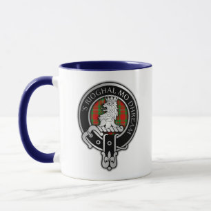 Klan MacGregor Vapensköld & Tartan Mugg
