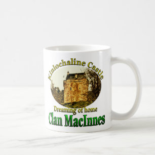 Klan MacInnes Dreaming av Kinlochaline Castle Kaffemugg