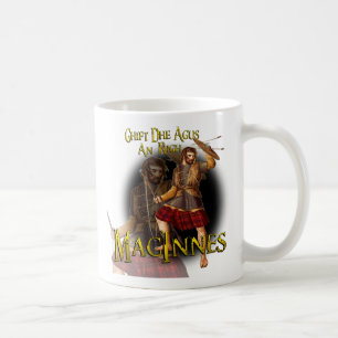 Klan MacInnes Scottish Tartan Mugg
