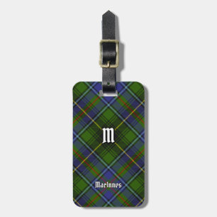 Klan MacInnes Tartan Bagagebricka