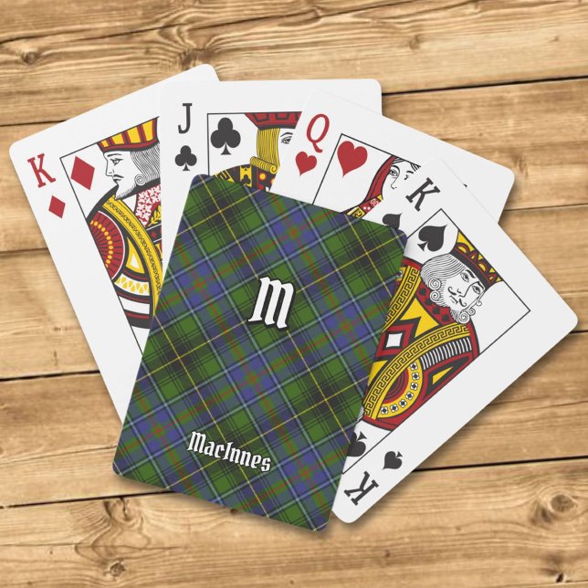 Klan MacInnes Tartan Casinokort (Skapare uppladdad)