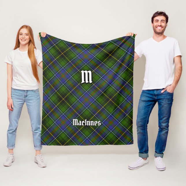 Klan MacInnes Tartan Fleecefilt (På plats)