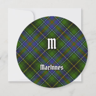 Klan MacInnes Tartan Inbjudningar