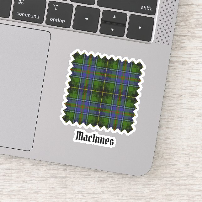 Klan MacInnes Tartan Klistermärken (Detalj)