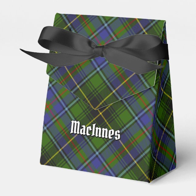Klan MacInnes Tartan Presentaskar (Framsidan Sidan)