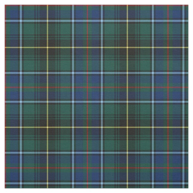 Klan MacInnes Tartan Tyg (Provkarta)