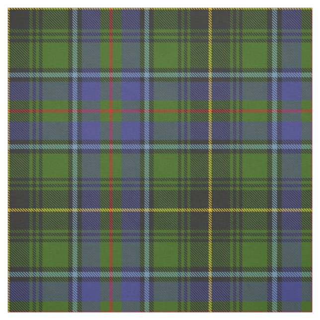Klan MacInnes Tartan Tyg (Provkarta)