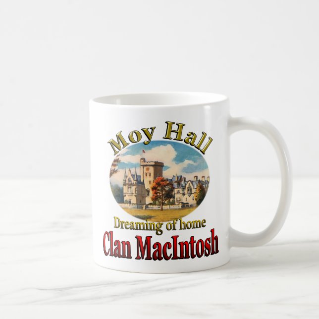 Klan MacIntosh Dreaming of Home Moy Hall Kaffemugg (Höger)