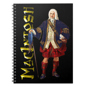 Klan MacIntosh Scottish Highland Dreams Anteckningsbok