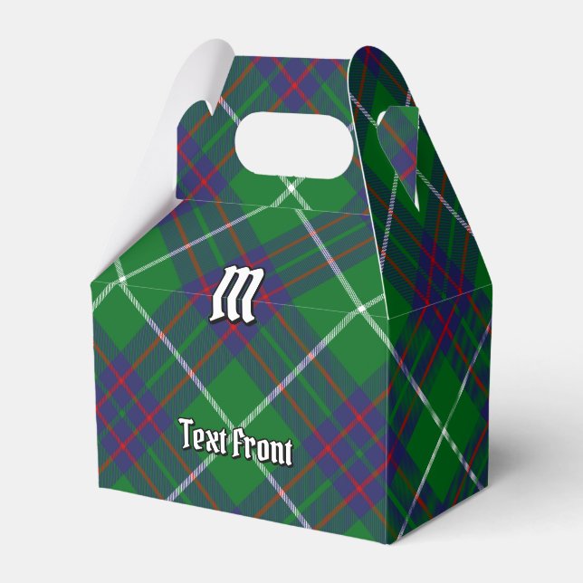 Klan MacIntyre Hunting Tartan Favor Box Presentaskar (Framsidan Sidan)