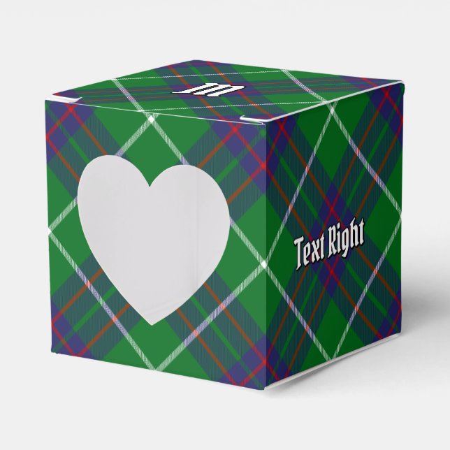 Klan MacIntyre Hunting Tartan Favor Box Presentaskar (Framsidan Sidan)