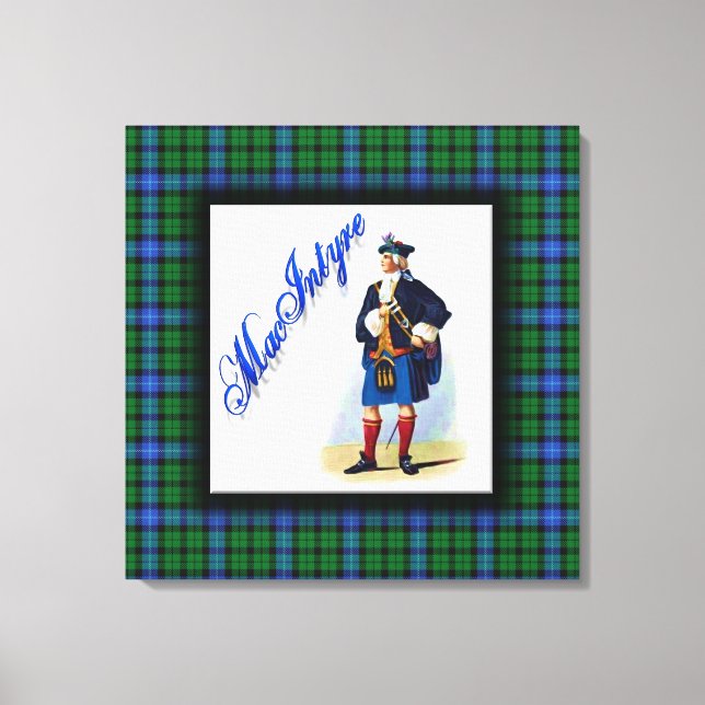 Klan MacIntyre Scottish Dream Canvastryck (Framsida)