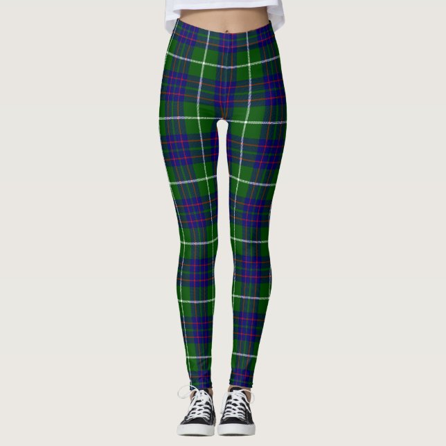 Klan MacIntyre Tartan Leggings (Framsida)