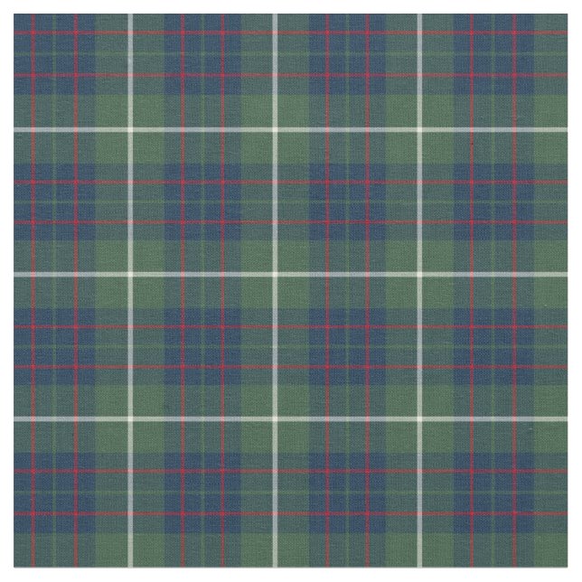 Klan MacIntyre Tartan Tyg (Närbild)