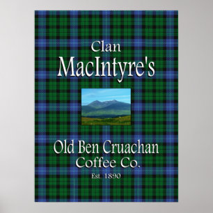 Klan MacIntyre's Old Ben Cruachan Coffee Co. Poster