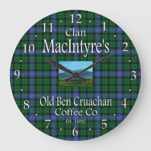 Klan MacIntyre's Old Ben Cruachan Coffee Co. Stor Klocka