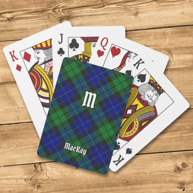 Klan MacKay Tartan Casinokort (Skapare uppladdad)