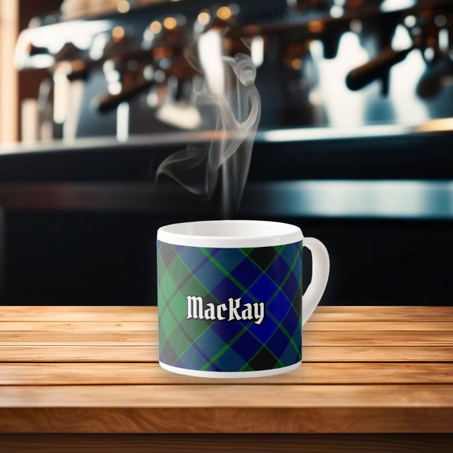 Klan MacKay Tartan Espressomugg (Skapare uppladdad)