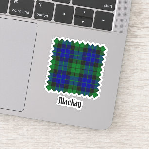 Klan MacKay Tartan Klistermärken