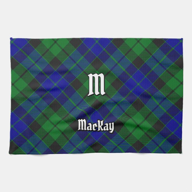 Klan MacKay Tartan Kökshandduk (Horisontell)