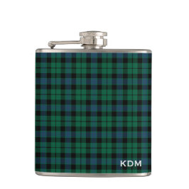 Klan MacKay Tartan Monogram Fickplunta