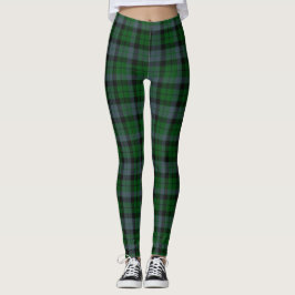 Klan Mackay Tartan Mönster Leggings