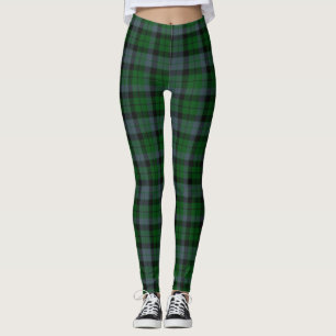 Klan Mackay Tartan Mönster Leggings