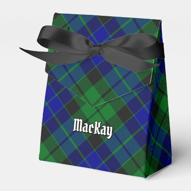 Klan MacKay Tartan Presentaskar (Framsidan Sidan)