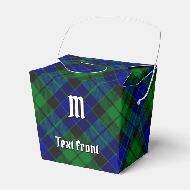 Klan MacKay Tartan Presentaskar (Framsidan Sidan)