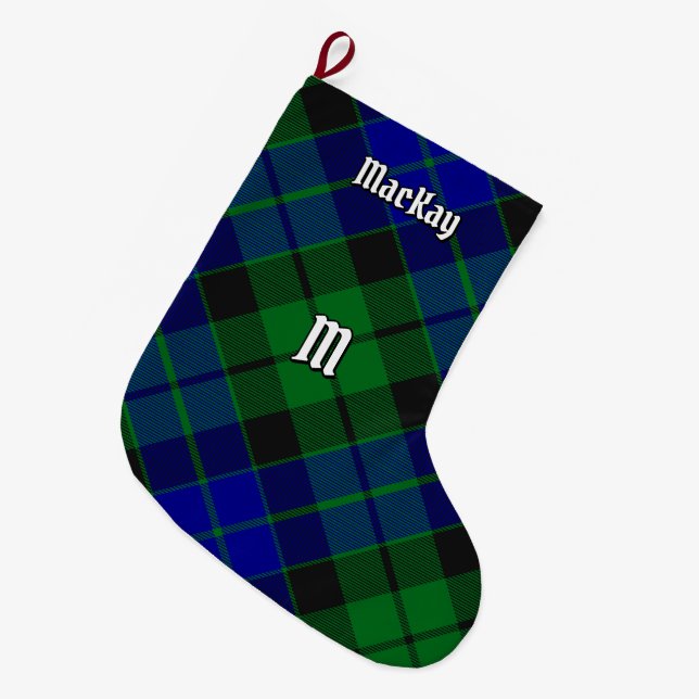 Klan MacKay Tartan Stor Julstrumpa (Framsidan (Hängande))