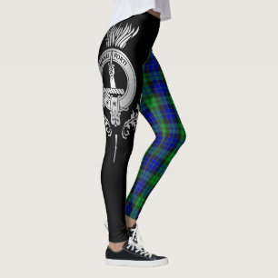 Klan MacKay-Vapensköld & Tartan Leggings