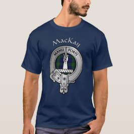 Klan MacKay-Vapensköld & Tartan T Shirt
