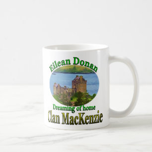 Klan MacKenzie Dreaming of Home Eilean Donan Kaffemugg