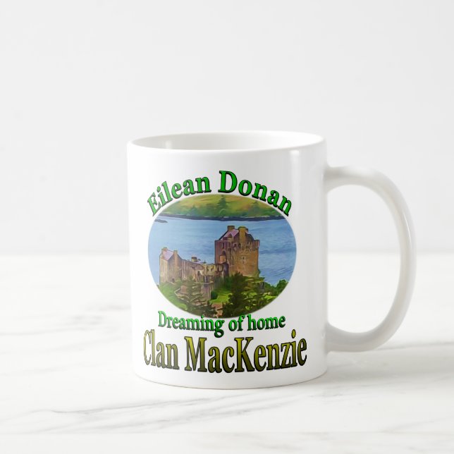 Klan MacKenzie Dreaming of Home Eilean Donan Kaffemugg (Höger)
