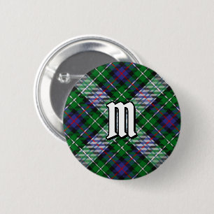 Klan MacKenzie Dress Tartan Button Knapp