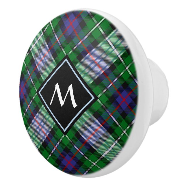 Klan MacKenzie Dress Tartan Ceramic Knob Knopp (Höger)