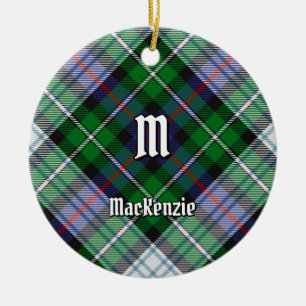 Klan MacKenzie Dress Tartan Ceramic Ornament